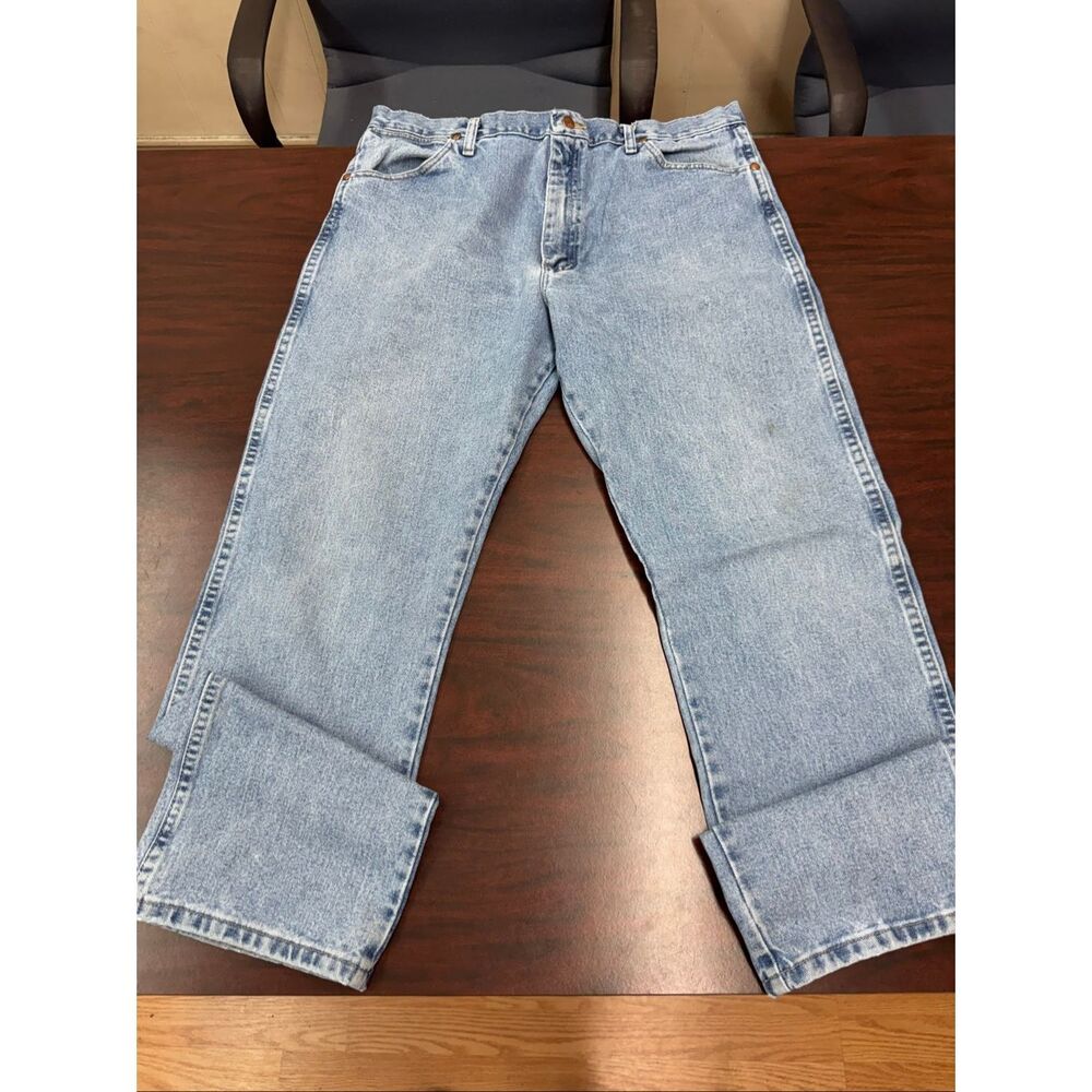 Wrangler Cowboy Cut Original Fit Denim Mens Jeans Size 38x32